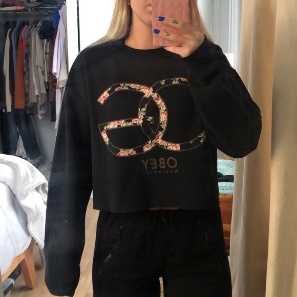 Obey cropped crewneck - Picture 2 of 6